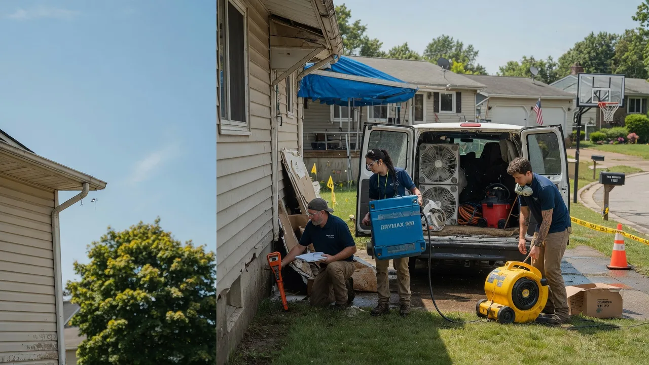 Ceiling Leak Cleanup in Richfield, PA near me